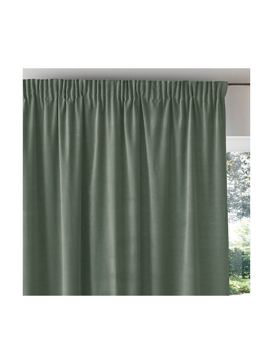 La Redoute Interieurs Curtain Window with Pencil Pleat Green 350314213_9889_10 135x180cm