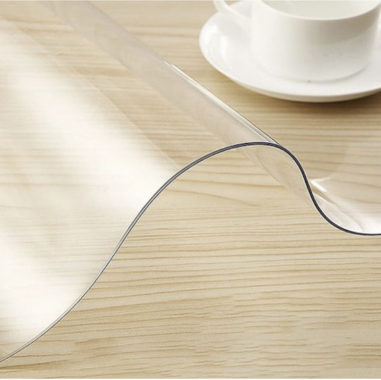 Transparenter Schutz für Küchenarbeitsplatten Tisch Schreibtisch Zola Polycarbonat 120 x 60 cm 1 mm Stärke