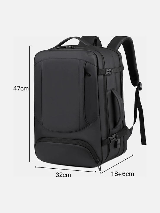 Playbags Rucksack Wasserdicht 34Es Schwarz