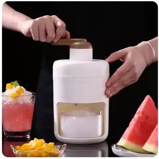 Manual Ice Crusher with 500ml Plastic Container