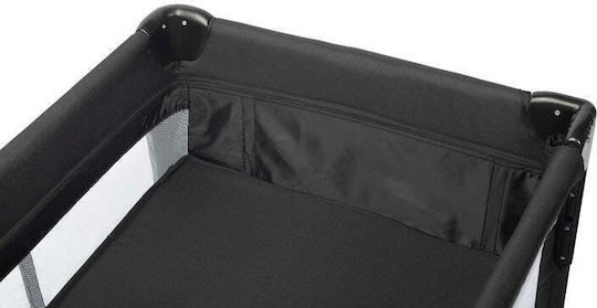 Caretero Esti Playpen 2 Levels with Mattress Black 126x65cm