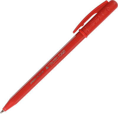 Tratto Stift Rollerball mit Rot Tinte 50Stück