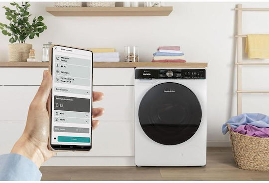 Gorenje Πλυντήριο Ρούχων 8kg 1400 Στροφών WNS84A2TWIFI
