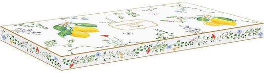 Marva Serving Platter Rectangular Multicolored 35x15cm Marva Serving Platter Rectangular Multicolored 35x15cm