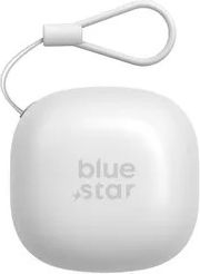 Blue Star Mini A19 In-ear Bluetooth Handsfree Ακουστικά με Θήκη Φόρτισης Λευκά