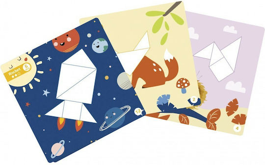 Детски Пъзел Magnetic Tangram 18бр Tooky Toys