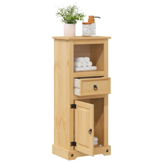 vidaXL Cabinet de baie L45xA33xÎ110cm Maro