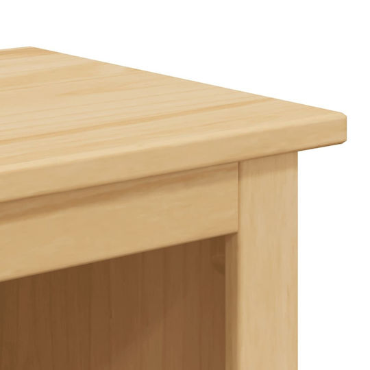 vidaXL Badezimmerschrank B70xT33xH110cm Braun