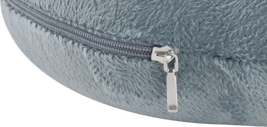 Pernă Cervical cu Memory Foam 28.5x8.5x28cm în culoare Gri ZY17973QWS3