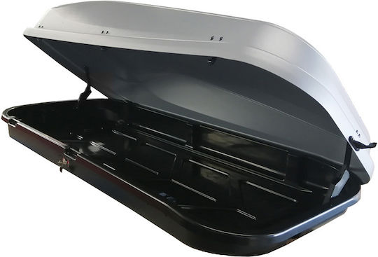 Auto Gs Sky Μπαγκαζιέρα Οροφής Αυτοκινήτου 430lt Ασημί