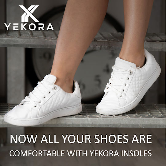Yekora Foot Expert Анатомични Ортопедични Стелки за Обувки с Пяна с Памет 2 Броя