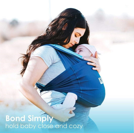 Baby K'tan Кенгуру Пелена Oasis Small Turquoise Blue с Максимално Тегло 16кг