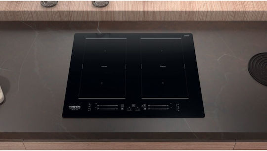 Hotpoint-Ariston Induktionskochfeld Mit Rahmen Autonom 59x51εκ.