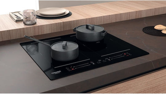 Hotpoint-Ariston Induktionskochfeld Mit Rahmen Autonom 59x51εκ.