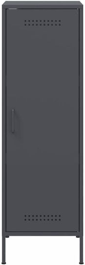 Метален Офисен Шкаф Антрацит 36x39x113см