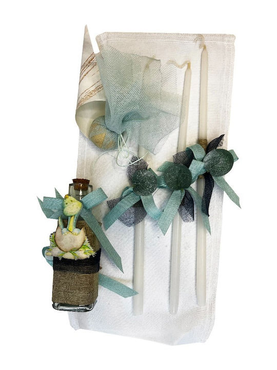 Wooden Dinosaur Baptism Set