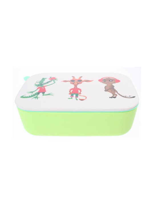 Chic Mic Δοχείο Φαγητού Πλαστικό Πράσινο 19x12.5cm
