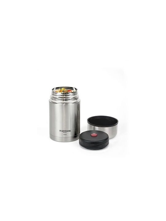 ThermoSport Δοχείο Φαγητού Inox Θερμός Ασημί 750ml