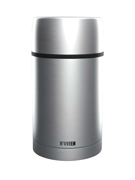 N'Oveen Inox Thermo Lunch Box Silver 800ml