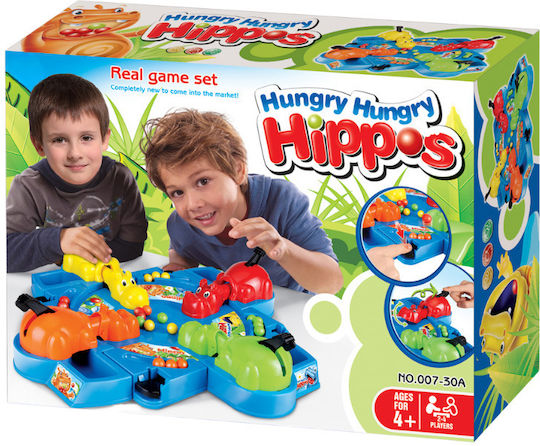 Brettspiel Hungry Hippos für 2-4 Spieler 4+ Jahre (EN) Bufnitel