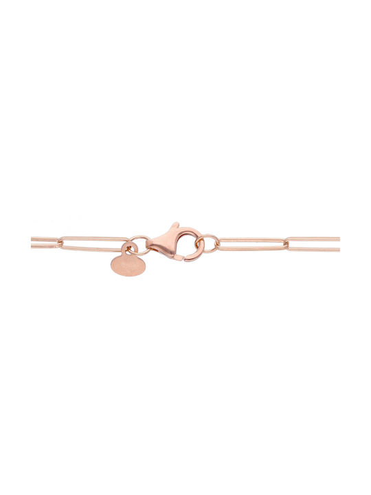 Roségold-Halskette 14K (Code S266556)