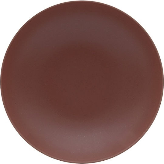 Costa Verde Plate Soup made of Porcelain Brown 12pcs