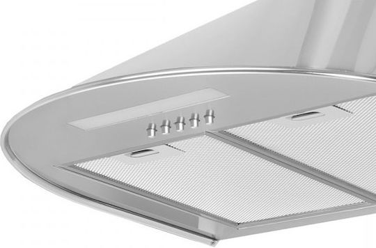 Maan Mix 3 50 Chimney Vent Hood 50cm Satin