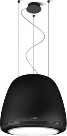 Elica Edith ROCK/F/50 Απορροφητήρας Νησίδα 50cm Μαύρος