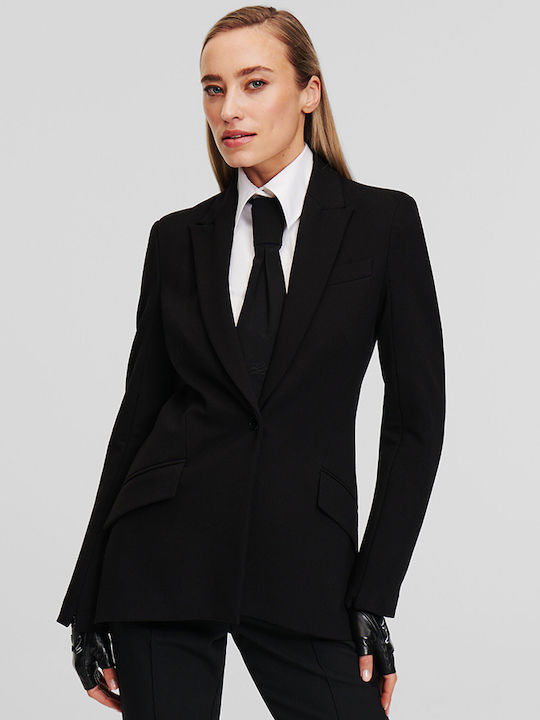 Karl Lagerfeld Women's Blazer Black