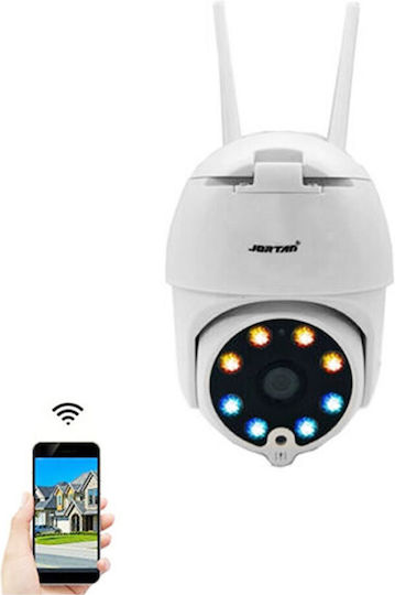 Jortan Jortan IP Surveillance Camera Wi-Fi Full HD 1080p Waterproof with Two-Way Communication and Lens 3.6mm