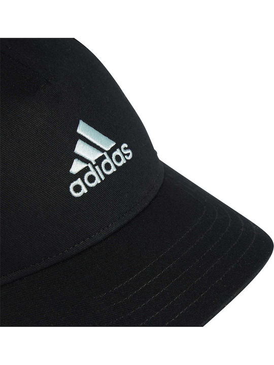 adidas Kids' Hat Jockey Fabric Black