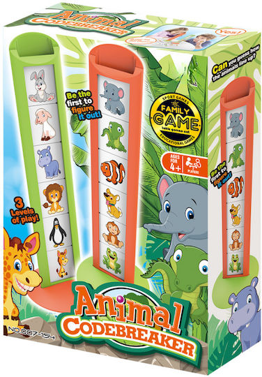 Настолна игра Animal Codebreaker за 2 играчи 3+ години (EN) Bufnitel