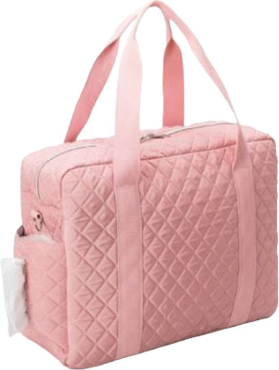 Queen Mother Shoulder/Hand Diaper Bag Black 45x31x13cm.