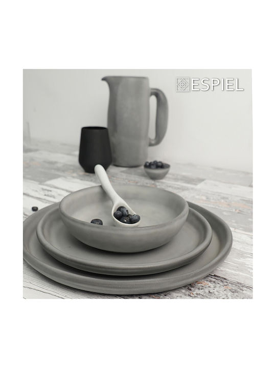 Espiel Canyon Dip-Schüssel Rund Keramik Gray mit Durchmesser 6.5cm