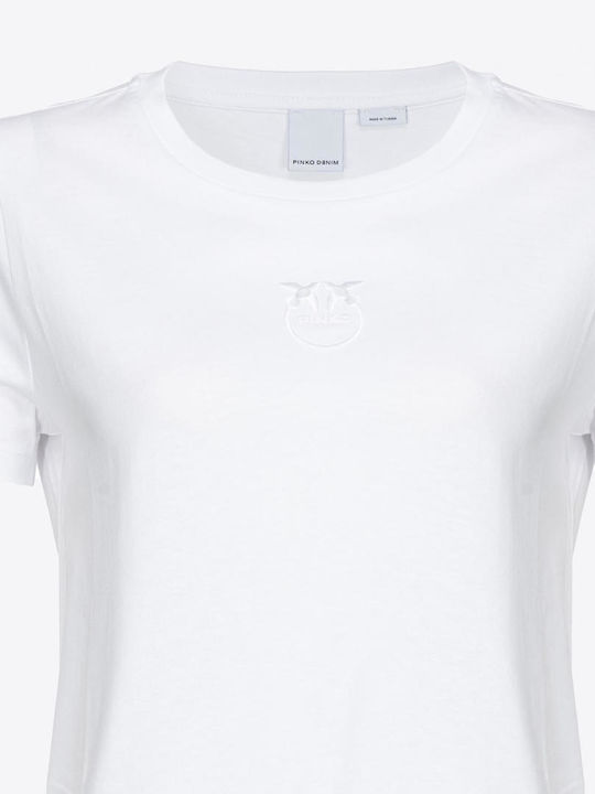 Pinko Damen T-shirt White