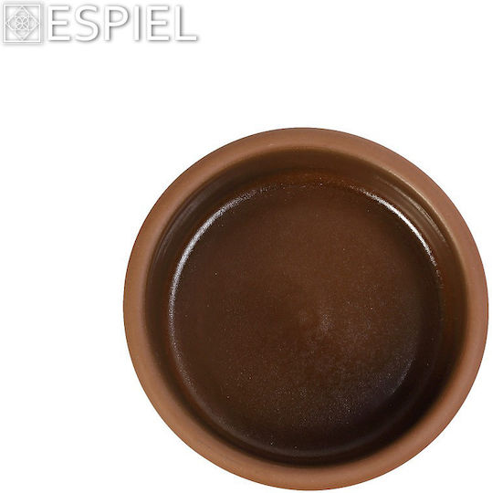 Espiel Купа за сервиране Кръгла Кафяв с диаметър 14.5бр