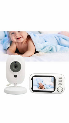 Wireless Baby Monitor with Camera & Screen 3.2" , Two-way Communication & Lullabies