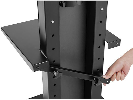 Maclean Energy MC-865 TV Mount Floor with Arm up to 40kg Black