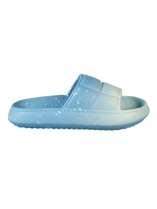 Mitsuko Frauen Flip Flops in Hellblau Farbe