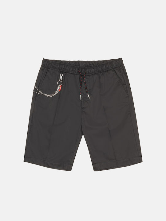 ANTONY MORATO MIN OF 6 FASHION SHORT CARROT WITH THE CHAIN - black