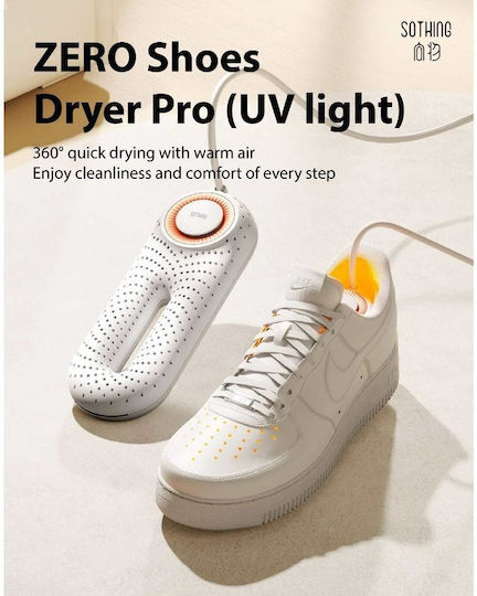 Xiaomi Sothing Електрическа сушилня за обувки Zero Shoes Dryer Pro UV стерилизация 360° бързо сушене 3 нива таймер 37W бял Dshj-s-2