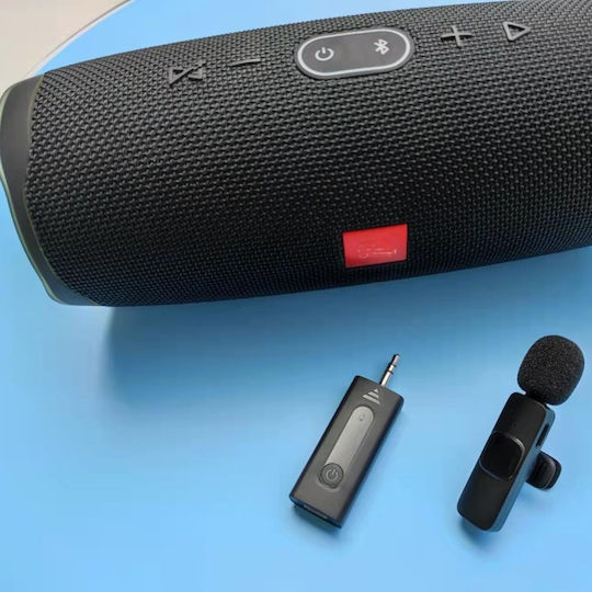 K35 Set Condenser (Small Diaphragm) Microphone 3.5mm Πέτου, Clip On for Vocals