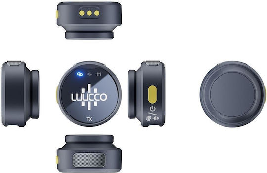 AirWave K2 Seturi Wireless Microfon Πέτου, Clip On pentru Vocale