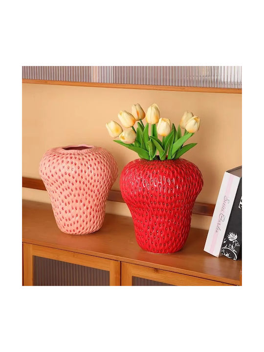 Koart Decorative Vase Pink 22.5x25cm