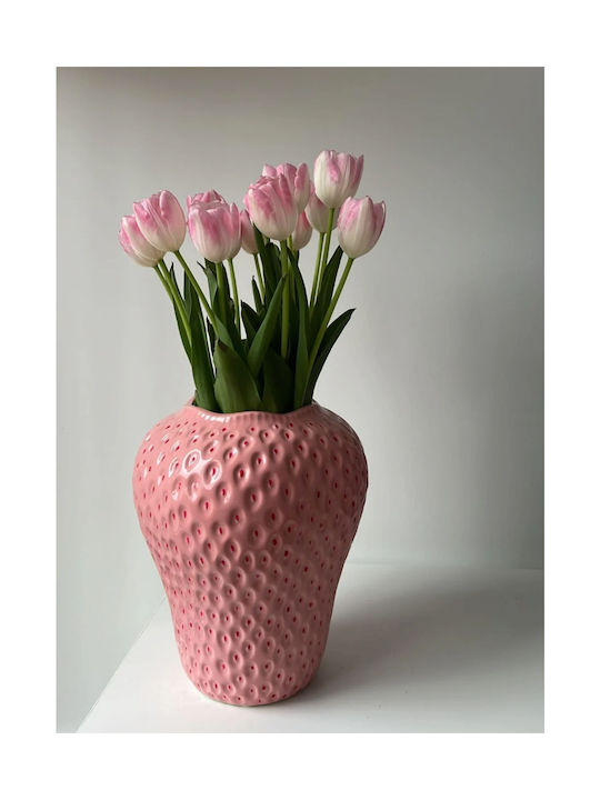 Koart Decorative Vase Pink 22.5x25cm