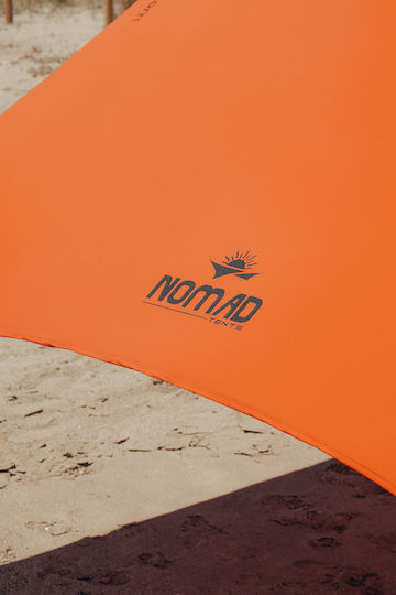 AEΘER Nomad Tents Explorer Beach Shade 4 Individuals People Sicilian Orange 200x200x190cm N01E011115