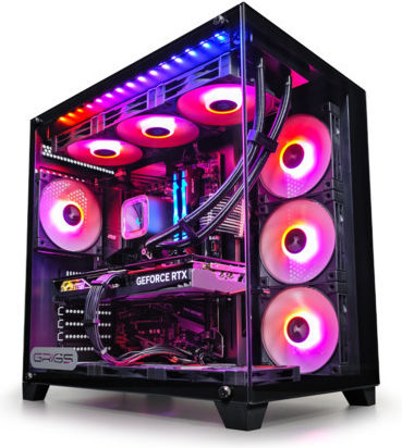 NOVA G:RIGS NOVA Lite Gaming Desktop PC (Ryzen 5-5600/16GB DDR4/1TB SSD/GeForce RTX 3060/No OS)