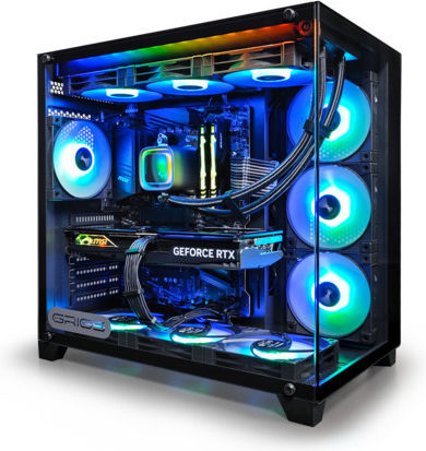 NOVA G:RIGS NOVA Max Гейминг Настолен компютър (i5-13400F/32GB DDR4/1TB SSD/GeForce RTX 4060/Без операционна система)