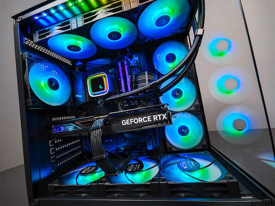 NOVA G:RIGS NOVA Ultra Gaming Desktop-PC (Kern i5-14600KF/32GB DDR4/2TB SSD/GeForce RTX 4070/Kein Betriebssystem)