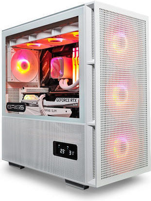 Sirius G:RIGS SIRIUS Max Gaming Desktop-PC (Ryzen 7-5700X/32GB DDR4/1TB SSD/GeForce RTX 4060/Kein Betriebssystem)